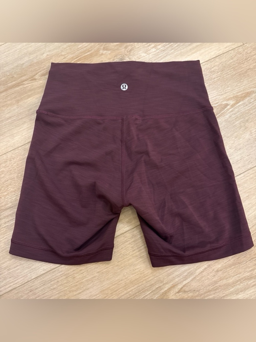 Lululemon Wunder Train 6" High-Rise Short 6 Heather Burgundy Size 6 Small